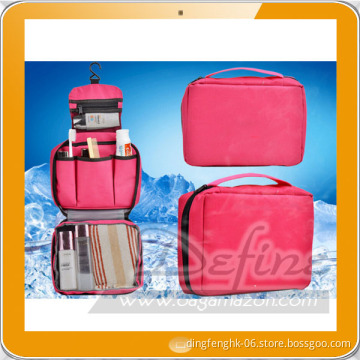 Foldable Women Wash Kit Hanging Sorting Toiletry Bag